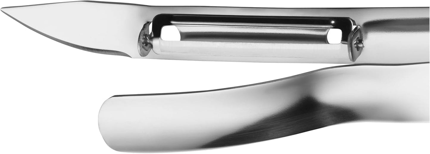 Éplucheur d'asperges WMF Gourmet 17 cm, acier inoxydable Éplucheur Cromargan Naty Shop