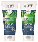 Lavera, Gel douche au bambou bio et guarana, 3 en 1, pour la peau, les cheveux et le visage, 200 ml Douche et bain Naty Shop 2