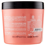 | Kératine - Masque capillaire fortifiant pour cheveux cassants et abîmés à la kératine et à l'arginine pour des cheveux plus forts et plus doux 4 x 500 ml Naty Shop Hair Mask