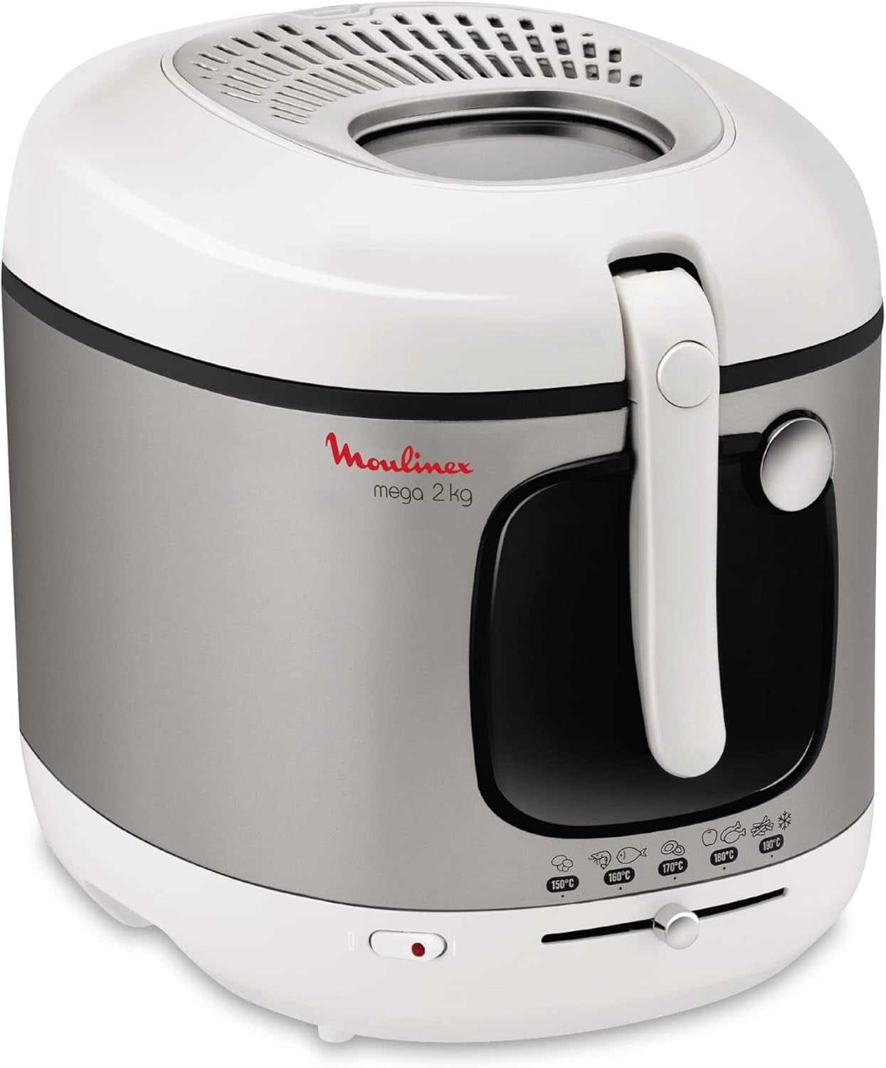 Friteuse AM4800 Mega 2Kg, friteuse à huile, filtre anti-odeur, 1800 W, appareils ménagers, Naty Shop, titre par défaut