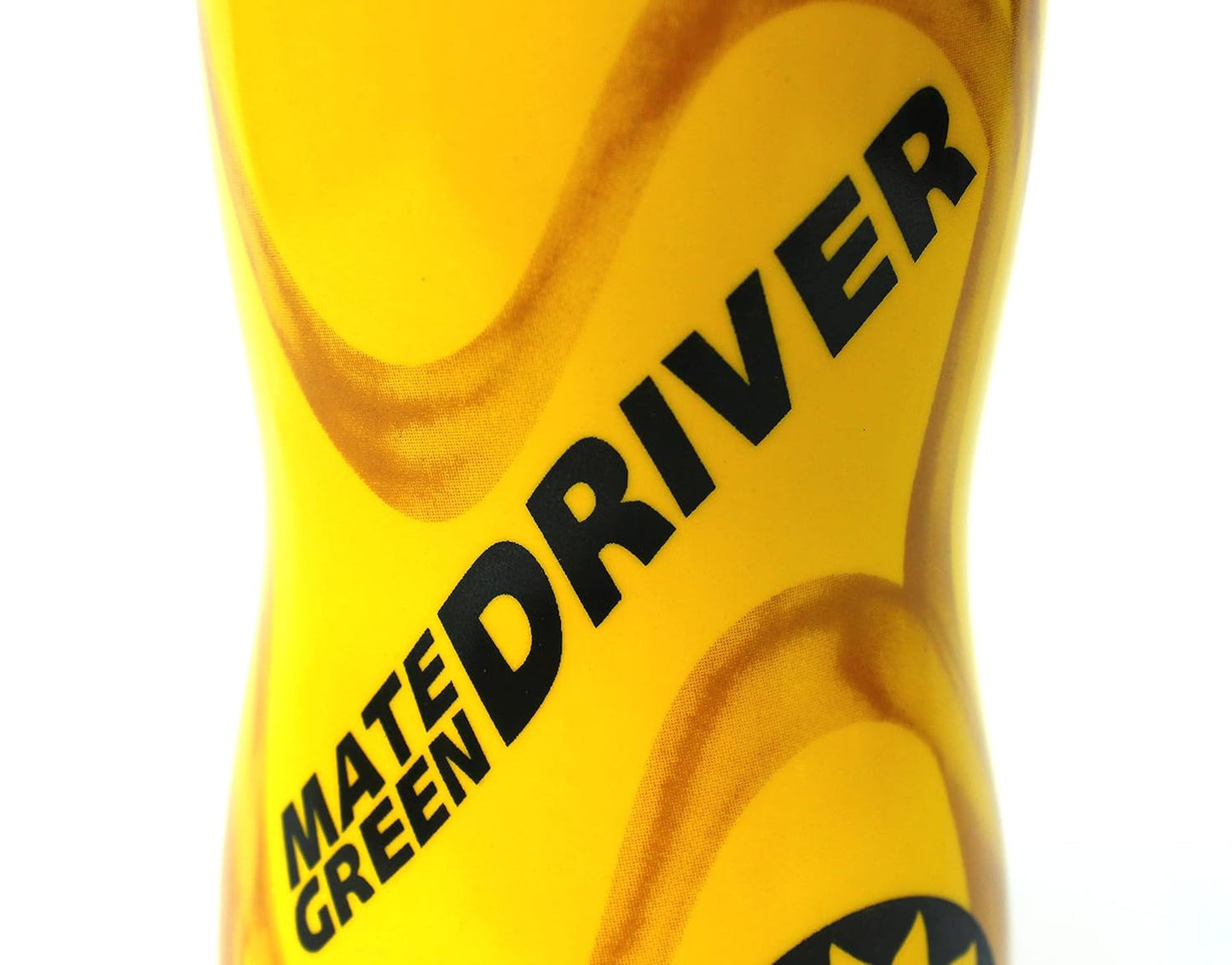 Yerba Mate Tasse à thé DRIVER Tasse en céramique Tasse de voiture Parfaite pour les voyages en voiture Mate Thé et boissons froides ou chaudes Tasse en céramique entièrement vitrée 1,75 kg