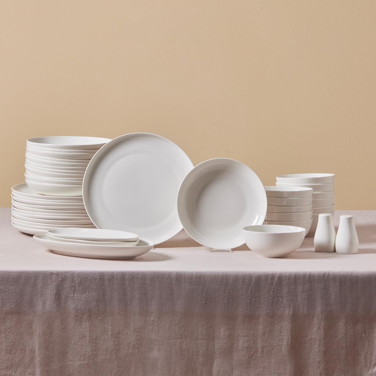 Service de table Karaca Allure pour 12 personnes, New Generation Bone - Service raffiné pour une culture culinaire sophistiquée