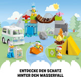 LEGO 10997 DUPLO Disney Mickey et ses amis Ensemble d'aventure en camping avec camping-car, canoë et figurine Daisy Duck, jouet de construction cadeau pour les tout-petits à partir de 2 ans, ensembles de construction pour filles et garçons Besuche den LEGO-Store