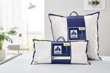 Oreiller Irisette Noblesse - Fabriqué en Allemagne - Oreiller déhoussable en pur coton, 80 X 80 cm, certifié Oeko-Tex Oreillers standards Naty Shop