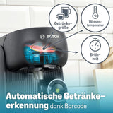 Machine à expresso à capsules Bosch Tassimo finesse TAS162E, 70 boissons, café plus intense sur simple pression d'un bouton, arrêt automatique, durable, dosage parfait, 1400 W, noir/noir