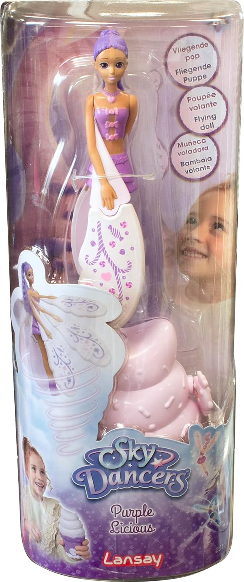 Sky Dancers - Purplelicious - Lansay, 30002, Non applicable