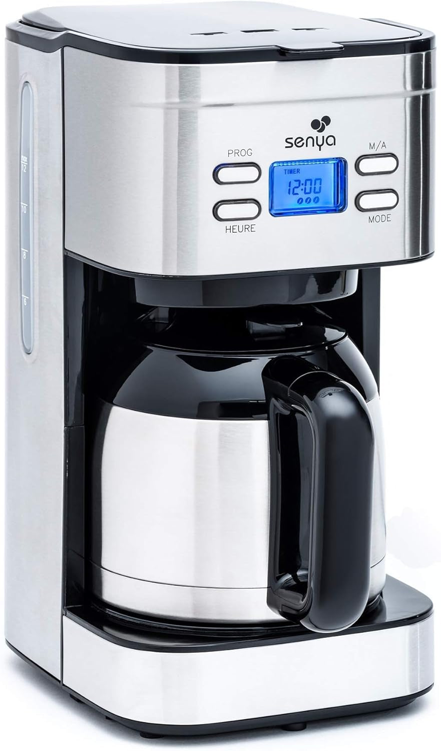 SYBF-CM025 Cafetière chaude, acier inoxydable, 1,2 litres, acier inoxydable