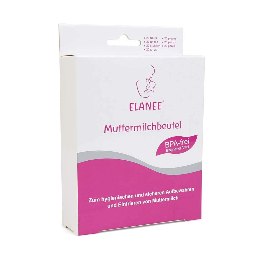 Sachets de lait maternel ELANEE, au goût neutre et pré-stérilisés Accessoires Alimentation et Allaitement Bebe Naty Shop