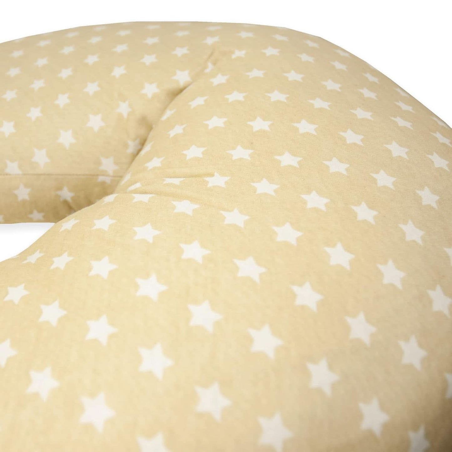 Coussin d'allaitement pour nouveau-né, XL, housse 100% coton, amovible et lavable, garnissage polyester, motif étoile Accessoires Alimentation et Allaitement Bebe Naty Shop