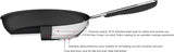 Poêle en inox avec revêtement antiadhésif - adaptée à l'induction, avec poignée confortable - 28 cm Casseroles et Poêles Naty Shop