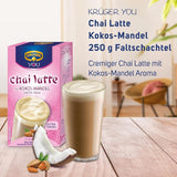 KRÜGER Chai Latte Exotic India type noix de coco-amande (1 x 0,25 kg)