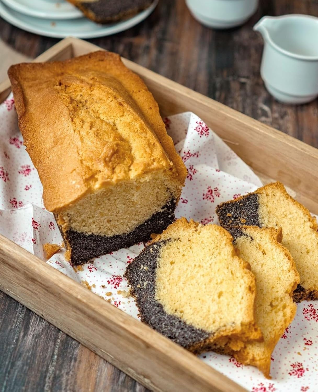 RUF Rührkuchen Backmischung, Nur Wasser & Öl Zugeben, Rezeptur Für Blechkuchen, Kastenkuchen, Muffins, Gugelhupf Und Tortenböden, 1X1000G Mélange pour la pâtisserie et la cuisine Naty Shop