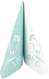 Appartina Elegantia 40 x 40 cm Serviettes Airlaid en tissu, Serviette de mariage de haute qualité, Serviettes de mariage en tissu Serviettes jetables pour diverses occasions (Rose vieux)