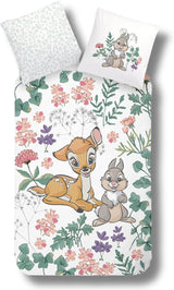 Literie enfant fille et garçon, dessin animé, 100% coton Literie - enfant Naty Shop Bambi Klopfer