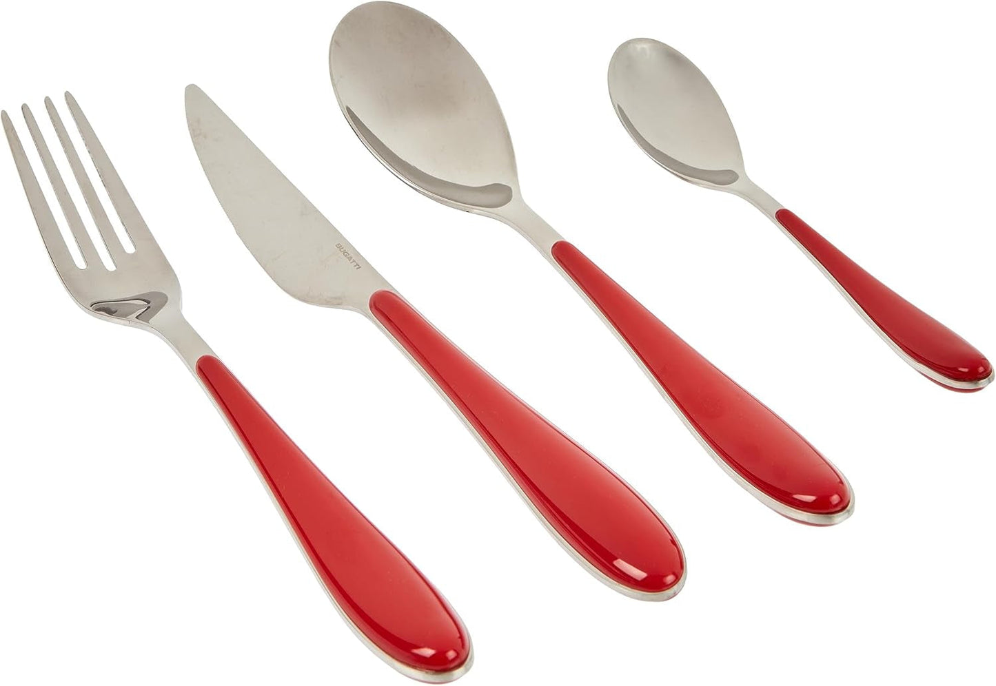 Bugatti Gioia service de couverts, 24 pièces, rouge Cuisine Naty Shop