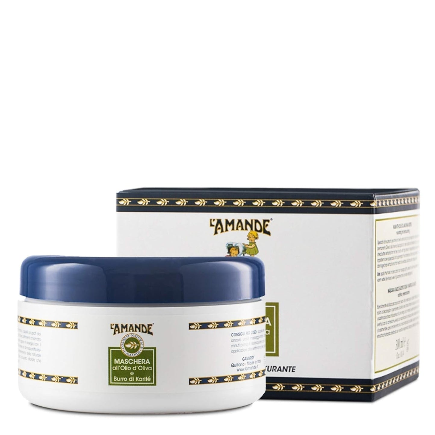 Masque visage à l'huile d'Oliva - 300 ml Naty Shop Masque capillaire Titre par défaut