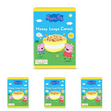Hot Wheels Honey Loops Céréales croustillantes pour petit-déjeuner à grains entiers avec vitamines ajoutées, 1 paquet (1 x 375 g)