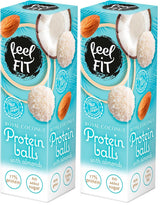Pralinés noix de coco et amandes sans sucre, feel FIT, sans sucre ajouté, 17% de protéines, 63 g