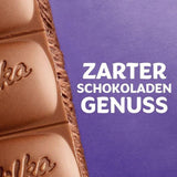 Milka Naps Mix – Mini carrés de chocolat en 4 assortiments : Lait des Alpes, Fraises, Noisettes, Crème de Cacao – 1 x 1kg