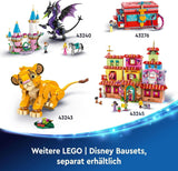 LEGO Ç€ Disney Simba, le lionceau du roi lion, jouet de construction pour enfants, set de jeu fantastique avec la figure du lion, idée cadeau sympa pour filles et garçons à partir de 6 ans, jouet pour enfants 43243 Jeux de construction Beuche den LEGO-Store