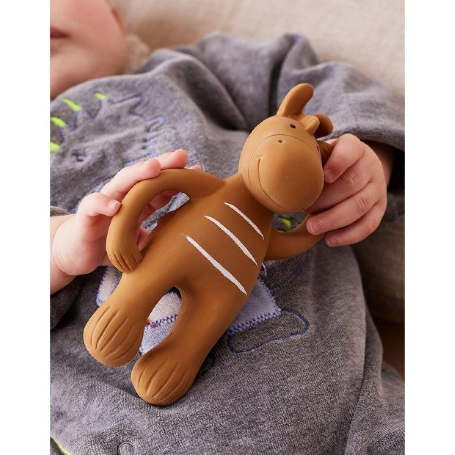 Noukie's Donkey Paco Anneau de Dentition Ocre