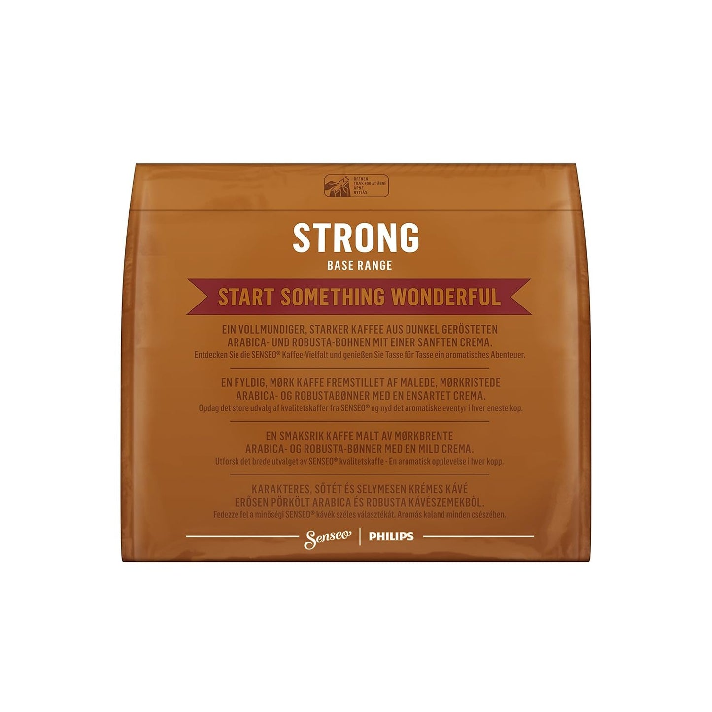 Senseo Pads Probierbox 5 Sorten, Vielfaltspaket, 5 x 16 Getränke, 80 Kaffeepads