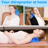 Civière de cou 2.0, Cloudy Neck Lefaya Civière de cou Vainqueur du test orthopédique Civière de cou pour soulager les douleurs cervicales Bosse de cou de qualité supérieure Nuage de cou corrige la posture (Bleu) Oreillers orthopédiques cervicaux Naty Shop