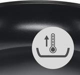 WMF Devil Set de poêles 2 pièces, poêle à induction 24, 28 cm, acier inoxydable Cromargan, revêtement céramique, allant au four Casseroles et poêles Naty Shop
