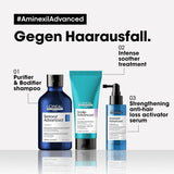 L'Oréal Professionnel Sérum Fortifiant contre la chute des cheveux, Pour des cheveux plus fournis et plus forts, Aminexil Advanced Anti-Hair Loss Activator Serum, 90 ml Soins capillaires Naty Shop