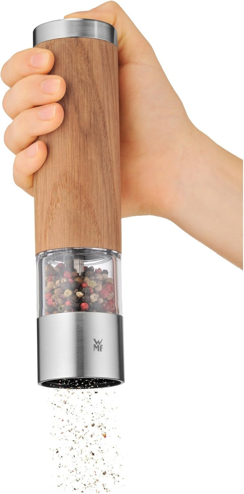 Ensemble WMF Ceramill Oakwood Cromargan, broyeur électrique et ensemble de bols Gourmet For The Kitchen 4 pièces Broyeurs et trancheuses Naty Shop