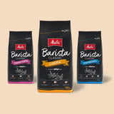 Melitta Barista Classic Crema, grains de café entiers 1 kg, ungemahlen, machines à café pour machines à café, rôtis moyen, étoiles 3, emballage pouvant varier