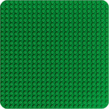 Planche de construction LEGO DUPLO en vert, Jouet de construction pour les tout-petits à partir de 18 mois, Pour exposer des modèles, Permet aux enfants d'âge préscolaire de construire de manière créative et de jouer avec imagination, Jouet éducatif 10460 Jeux de construction Besuche den LEGO-Store