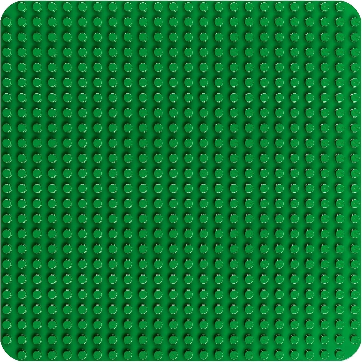Planche de construction LEGO DUPLO en vert, Jouet de construction pour les tout-petits à partir de 18 mois, Pour exposer des modèles, Permet aux enfants d'âge préscolaire de construire de manière créative et de jouer avec imagination, Jouet éducatif 10460 Jeux de construction Besuche den LEGO-Store