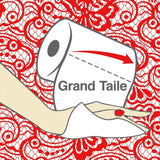Papier toilette Renova Renova Grand Royal 4 épaisseurs - 6 rouleaux, Large (paquet de 5)