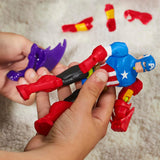 Mixmashers Marvel Captain America Avengers Mix-And-Match Action Figure & Accessoires Figurines Naty Shop