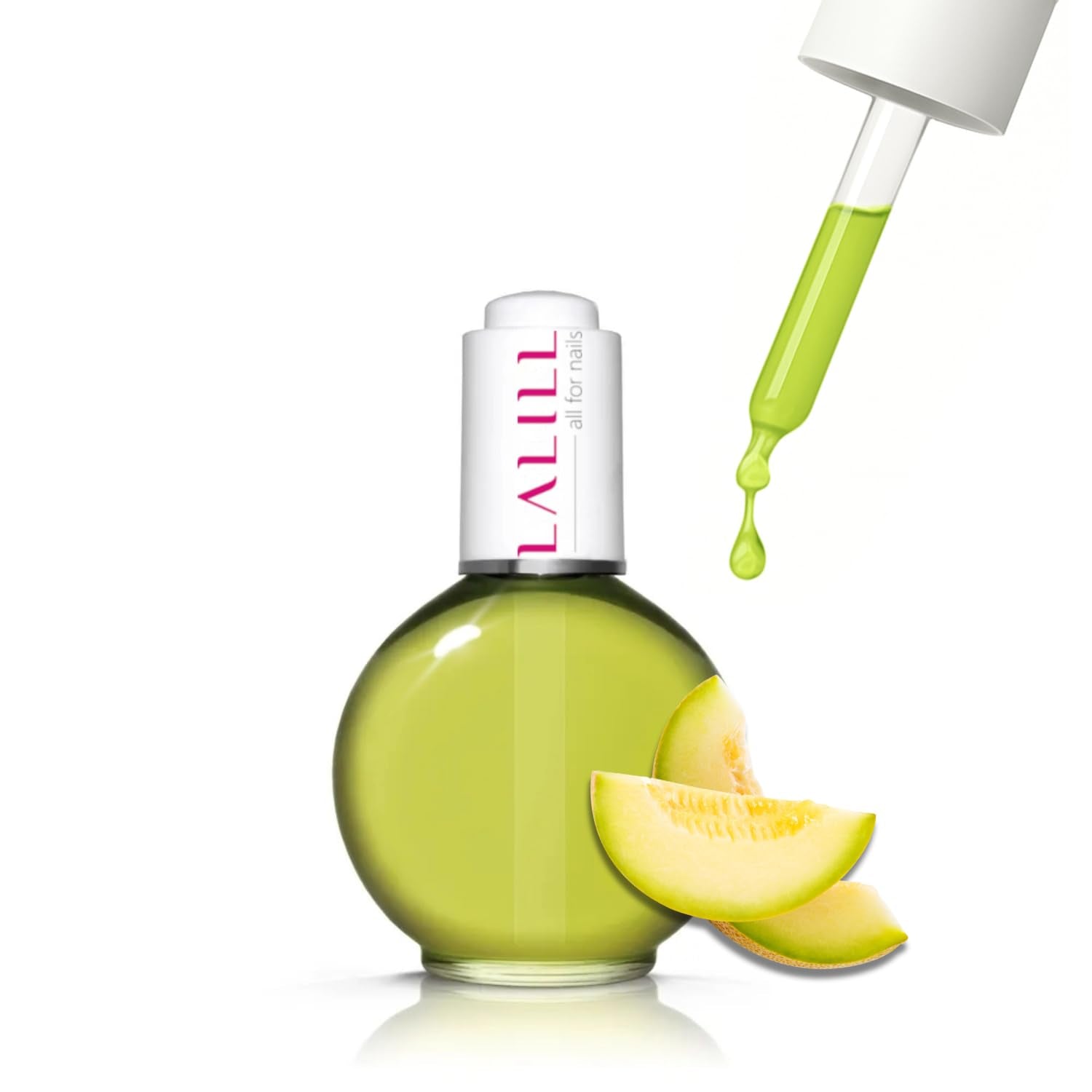 LALILL Nail Cuticle Oil 75Ml - Himbeere Nagelpflegeöl - Nagelöl Pflege Für Nägel Nagelhaut - SPA Maniküre Naildesign Hände - Vegan - Avec Pipette