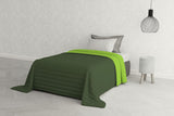 Linge de lit italien Estivo lit simple, linge, Aqua, 170 X 270 Cm Couettes et couettes Naty Shop Greetings 170 X 270 Cm