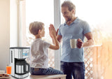 SYBF-CM025 Cafetière chaude, acier inoxydable, 1,2 litres, acier inoxydable