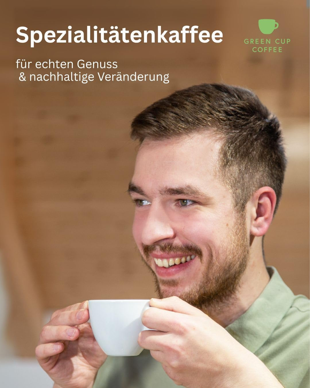 Café - Aricha I 100% Arabica I Café en grains 250g I Idéal pour machines à café automatiques, café filtre et presse française aux arômes fruités I torréfaction légère