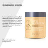 Masque capillaire hydratant - Nutrition riche - 500 ml - cheveux secs et abîmés - à l'huile de noix du Brésil - nourrit et hydrate intensément les cheveux, répare Naty Shop Hair Mask