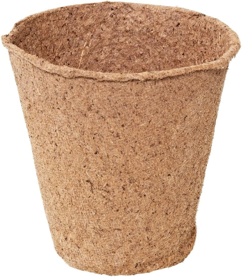 Pots Dehner pour semis, ronds, Ø 6 cm, 96 pièces, marron