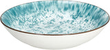 Kalos, service de vaisselle pour 6 personnes, 18 pièces, porcelaine, bleu clair