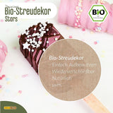 DECOCINO Sprinkle Étoiles Bio, 50 grammes Sprinkles Naty Shop