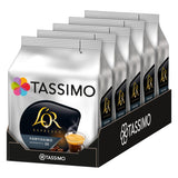 Tassimo Kapseln L'OR Espresso Fortissimo, 5 x 16 dosettes, 80 Kaffeekapseln