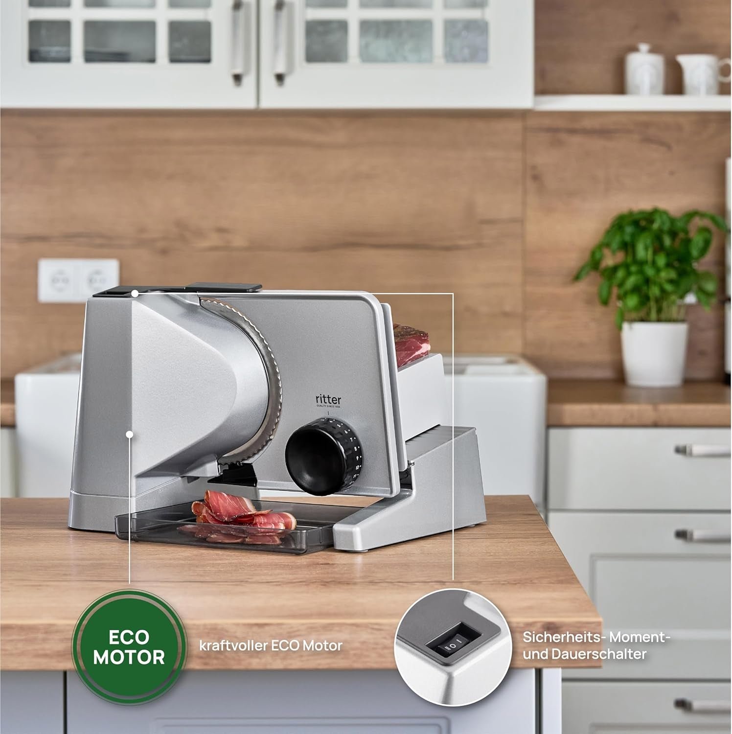 Ritter Solida 4, trancheuse électrique multifonctions Rasnite et Slicers Naty Shop