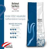 Helmut Sachers Kaffee - Mélange viennois, force 3/5, 100 % Arabica, grains de café entiers, 6 X 500G Naty Shop