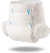 CutiePlusU Couches pour adultes, surface sèche, absorption maximale pendant la nuit, couches jetables pour incontinence – bleu, rose, blanc, lot de 3 (moyen 71-96 cm)