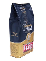 Café en grains Caffè Haiti Roma Gran Caffè Golden Class en paquets de 1 kg. Torréfaction artisanale italienne et mélange de qualité.