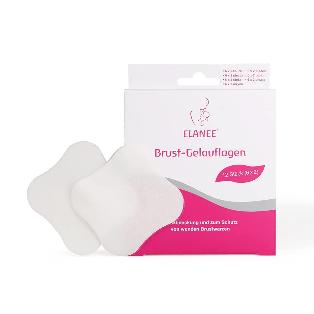 Coussinets en gel d'allaitement ELANEE pour mamans qui allaitent - recouvrent et protègent les mamelons Accessoires Alimentation et Allaitement Bebe Naty Shop