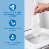 Par Amazon Papiers hygiéniques doux, humides, inodores, fins absorbants et non parfumés, 240 unités (6 paquets de 40 unités) (anciennement marque Presto !)